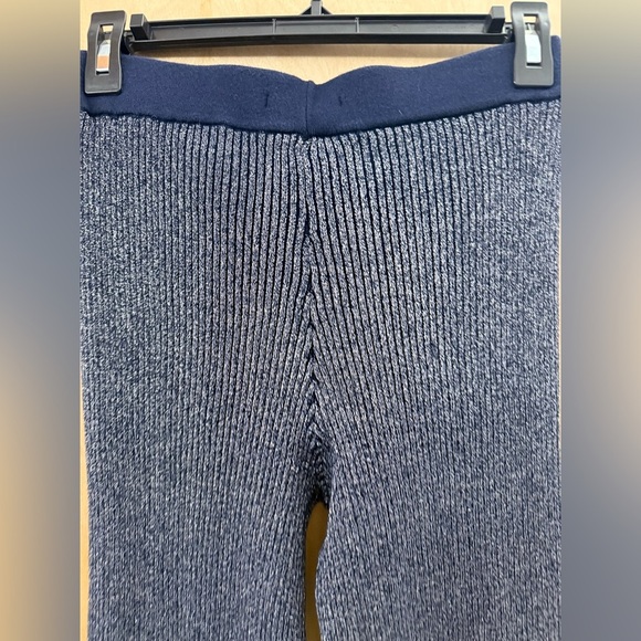 Scotch & Soda Navy And Silver “Quinn” Ribbed Knit Pants - Picture 16 of 16